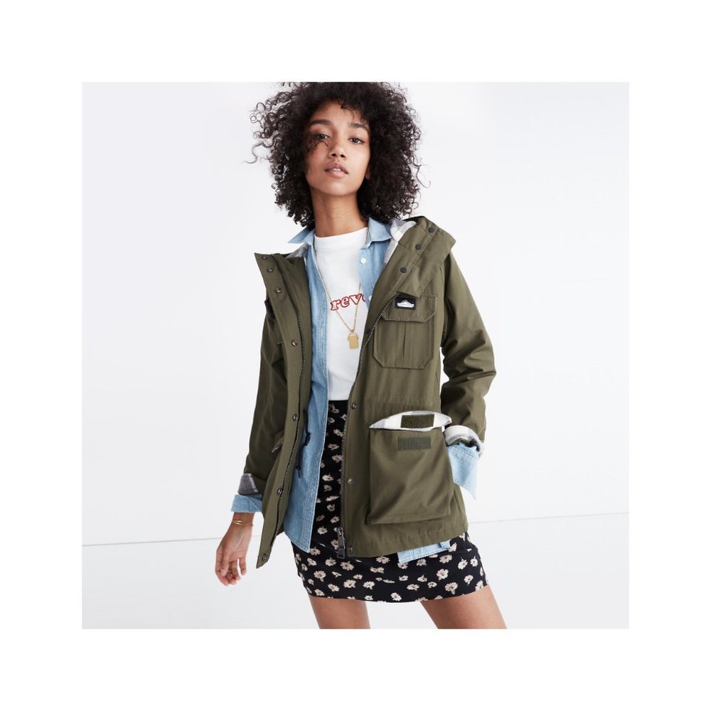 Madewell x Penfield Kasson Jacket in Olive